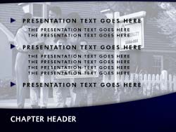 Real Estate Slide Master slide design