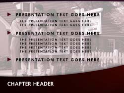 Real Estate Slide Master slide design