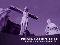 Christianity Jesus Title Master slide design