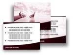 Hands to Heaven PowerPoint Template