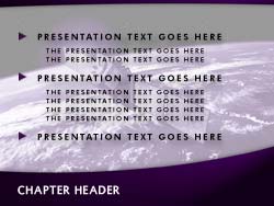 Satellite Slide Master slide design