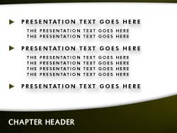 On The Map Print Master slide design