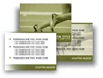 Track and Field Athletics PowerPoint Template