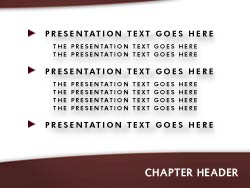 Football Quarterback Print Master slide design