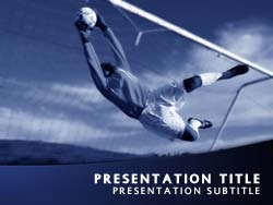 Soccer Goalkeeper Title Master slide design