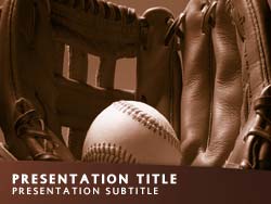 Baseball Title Master slide design