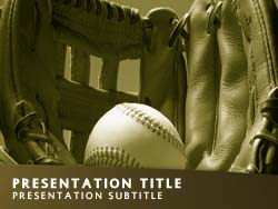 Baseball Title Master slide design