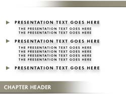 Football Field Goal Print Master slide design