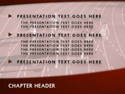 Race Slide Master slide design