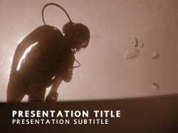 Scuba Diving Title Master slide design
