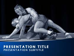 Wrestling Title Master slide design