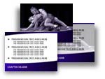 Wrestling PowerPoint Template