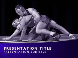 Wrestling Title Master slide design