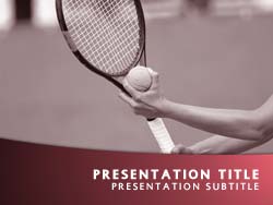 Tennis Title Master slide design