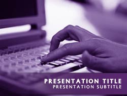 PC User Title Master slide design