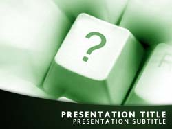 Help Title Master slide design