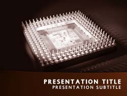 Microprocessor Title Master slide design