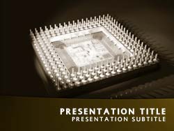 Microprocessor Title Master slide design