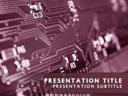 Printed Circuit Board Title Master slide design