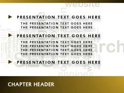 SEO Slide Master slide design