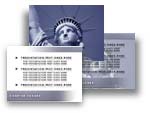 Statue of Liberty PowerPoint Template