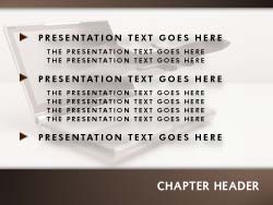 Online Travel Slide Master slide design