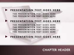 Online Travel Slide Master slide design