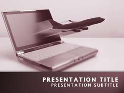 Online Travel Title Master slide design
