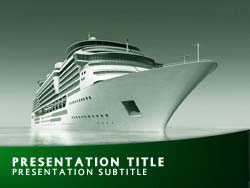 Cruise Title Master slide design