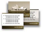 Sydney Opera House Australia PowerPoint Template