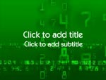 The Hexadecimal Code video background for PowerPoint