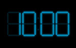Digital Timer PowerPoint Video Background