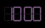 Digital Timer PowerPoint Video Background
