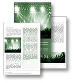 Concert Word Template