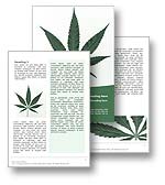 Marijuana Word Template