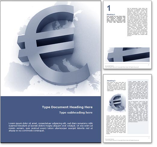 Euro Crisis word template document