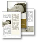 Sleep Word Template