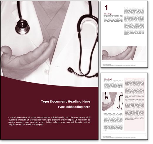 Physician word template document