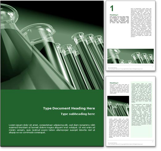 Medicinal Chemistry word template document