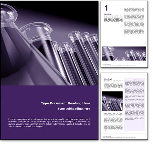 Medicinal Chemistry word template document