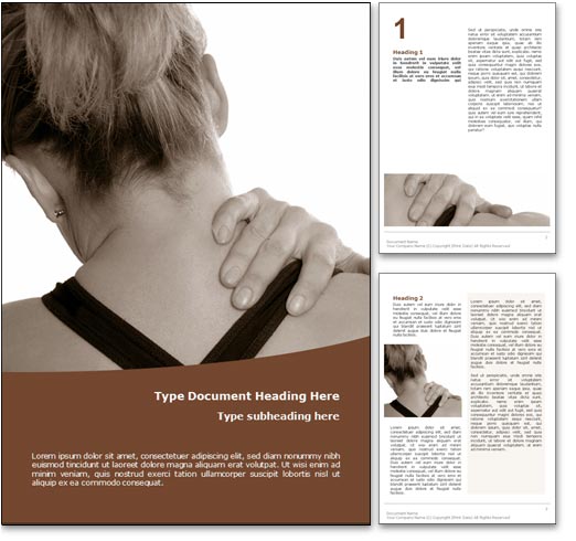 Physical Therapy word template document