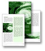 Hurricane Weather Word Template