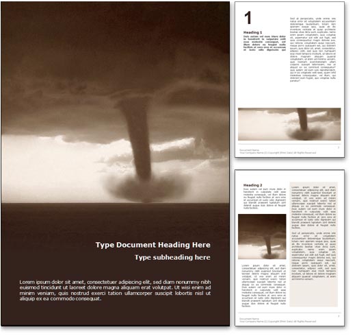 Tornado word template document