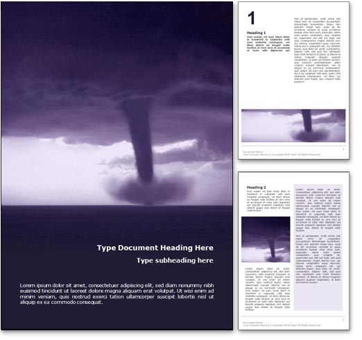 Tornado word template document