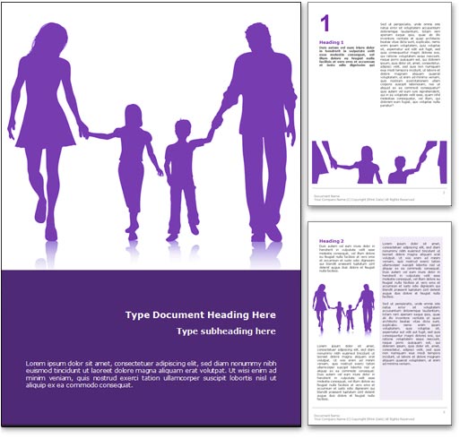 royalty free family microsoft word template in purple free family tree template microsoft word