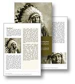 Native American Word Template