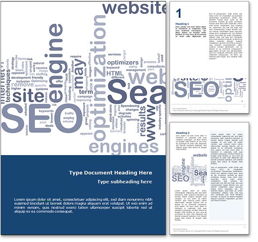 SEO word template document