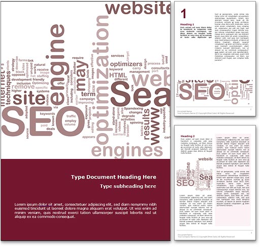 SEO word template document