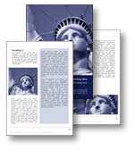 Statue of Liberty Word Template